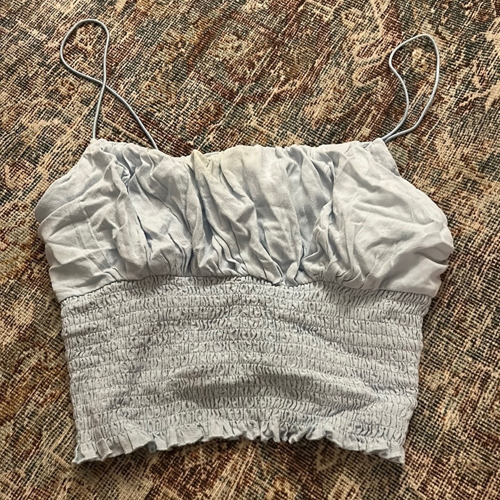 WORN ONCE PACSUN light blue tank